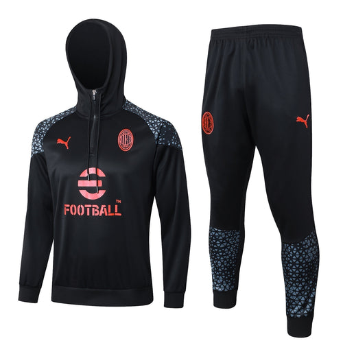ÀC Milan Black and Red Tracksuit