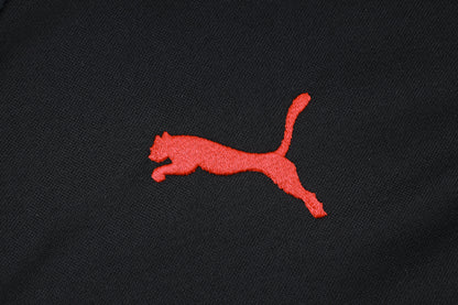 ÀC Milan Black and Red Tracksuit